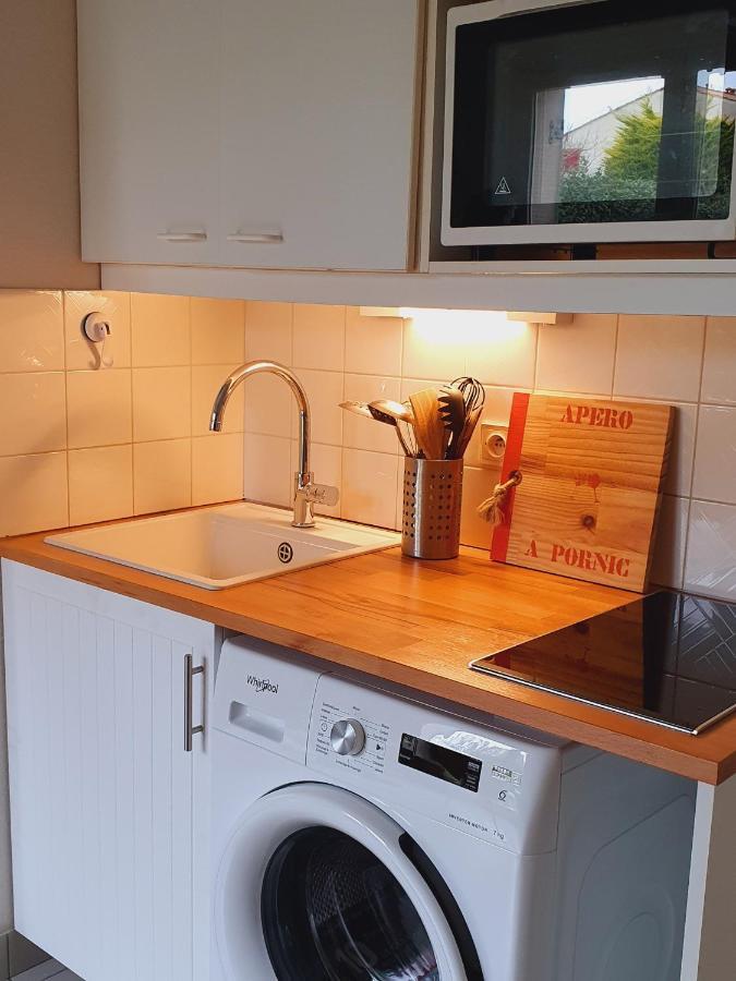 Petite maison dans résidence avec piscine proche plage et centre ville à pied Pornic Exterior foto